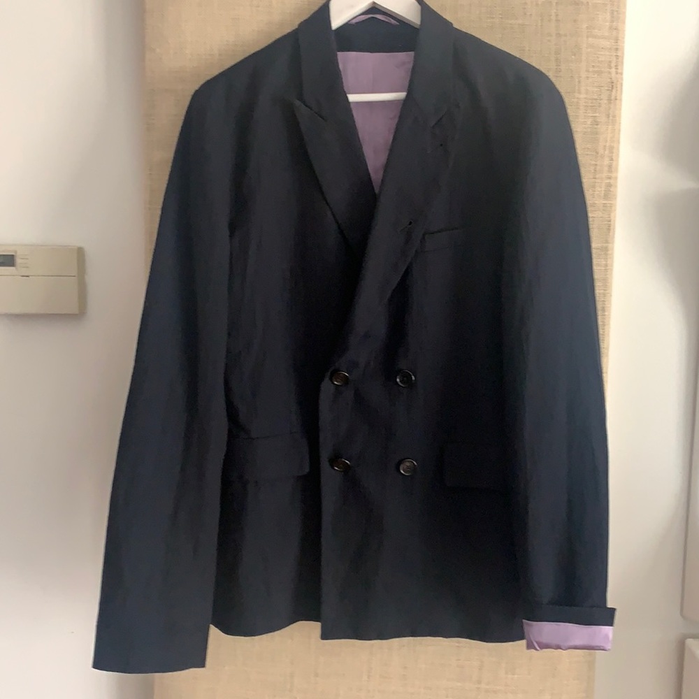 Rare show sample Ann Demeulemeester DB chore
